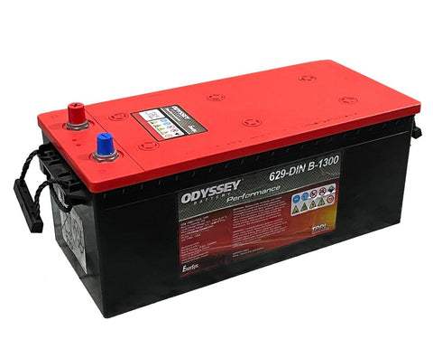 ODYSSEY 629-DIN B-1300 TPPL KOMERCYJNY AKUMULATOR 12V 1300A (ODP-AGMDINC)
