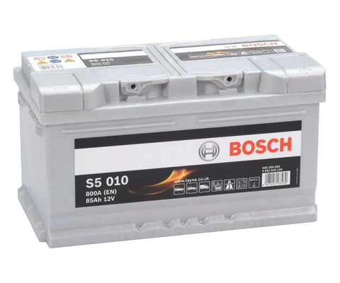 BOSCH S5010 CAR BATTERY 85Ah 800A TYPE: 110