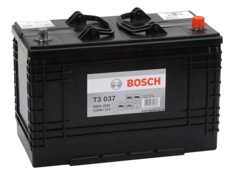 BOSCH T3 037 TRUCK BATTERY 12V 110AH TYPE 665 T3037
