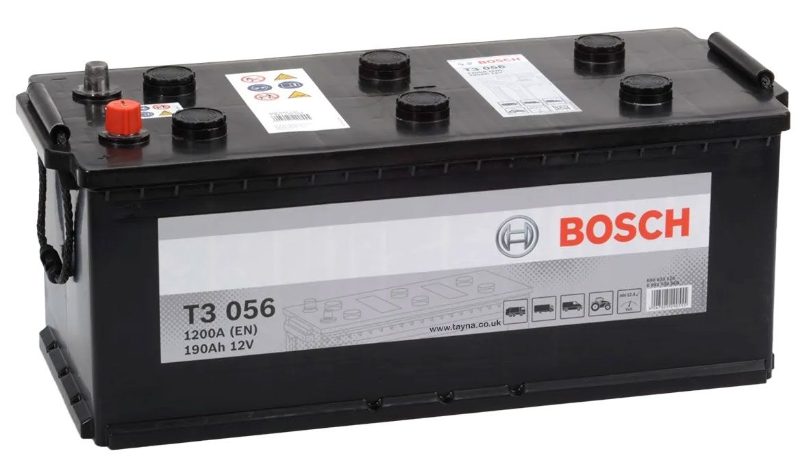 BOSCH T3 056 TRUCK BATTERY 12V 190AH T3056