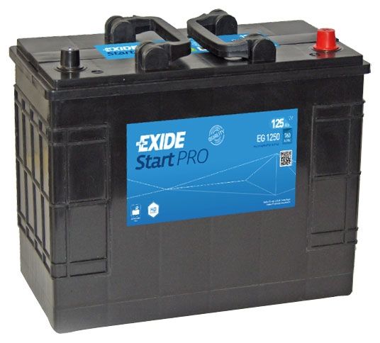 EXIDE W655SE START PRO CIĘŻKI KOMERCYJNY PROFESJONALNY AKUMULATOR 12V 125AH EG1250
