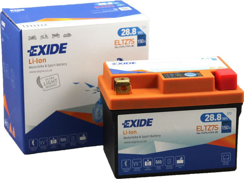 EXIDE ELTZ7S LI-ION LITHIUM MOTORBIKE BATTERY 12V