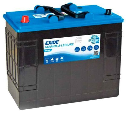 EXIDE ER600 MARINE & LEISURE PODWÓJNY AKUMULATOR 120AH