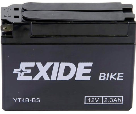 EXIDE ET4B-BS 12V AGM MOTORCYCLE BATTERY YT4B-BS