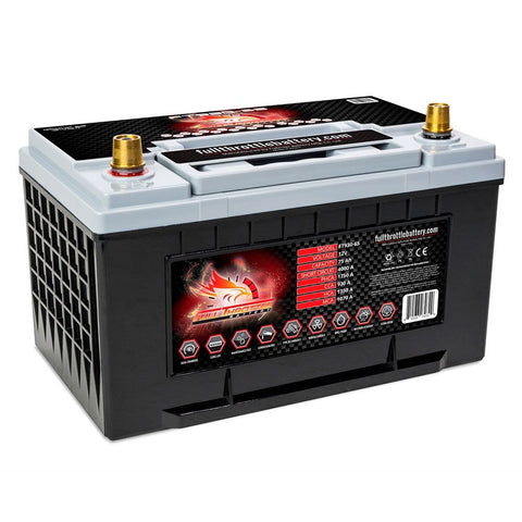 FULL THROTTLE FT930-65 CAR BATTERY 75Ah 1070A