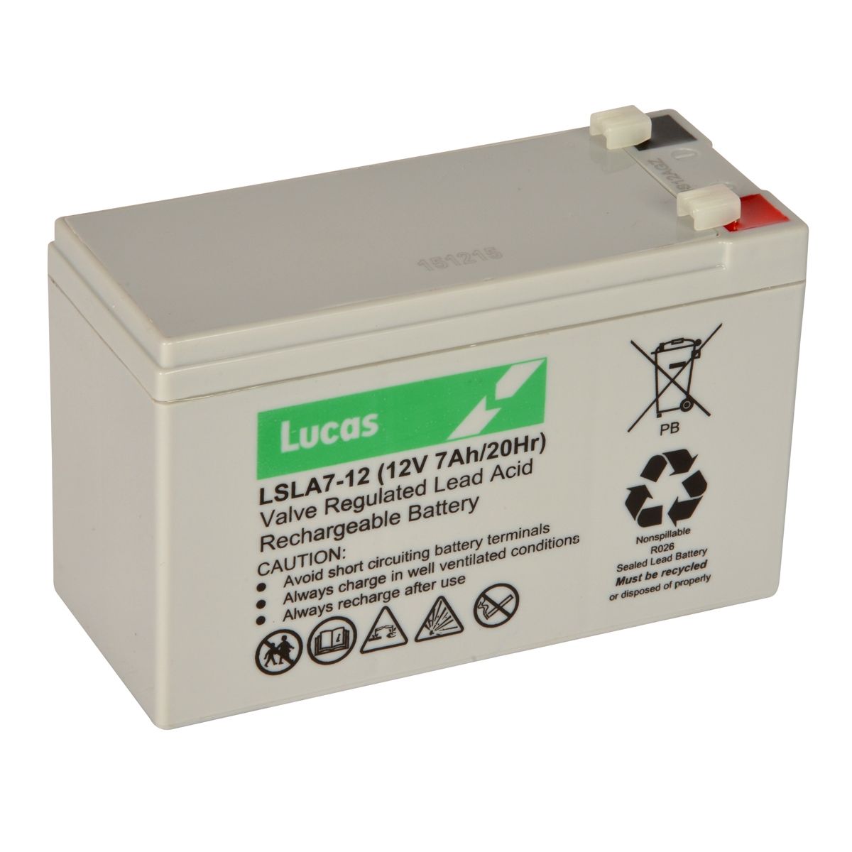 AKUMULATOR 7AH 12V LUCAS LSLA7-12 VRLA