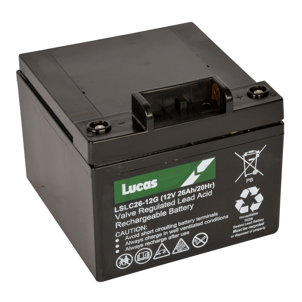 LUCAS LSLC26-12G 18 HOLE GOLF BATTERY 26AH