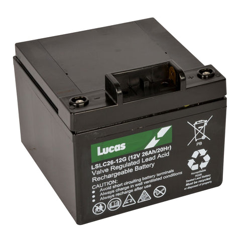 LUCAS LSLC26-12G 18 HOLE GOLF BATTERY 26AH