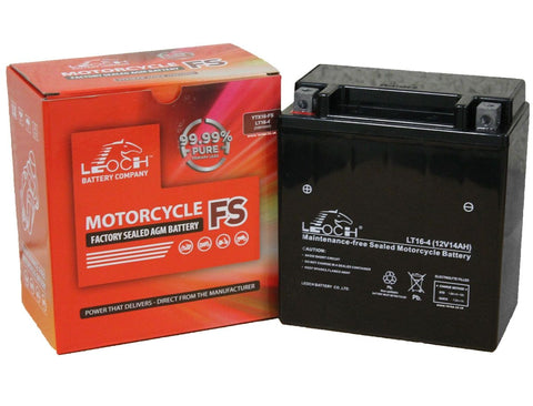 LEOCH LT16-4 POWERSTART AGM AKUMULATOR MOTOCYKLOWY