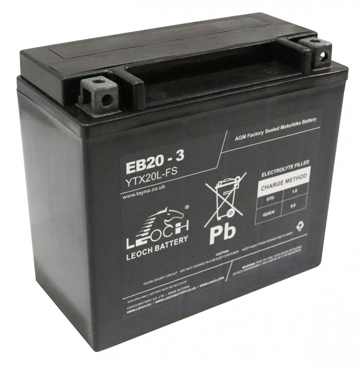 LEOCH LT20-3 POWERSTART AGM AKUMULATOR MOTOCYKLOWY EB20-3