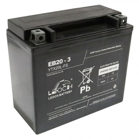 LEOCH LT20-3 POWERSTART AGM AKUMULATOR MOTOCYKLOWY EB20-3