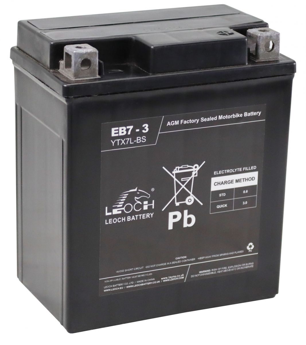 LEOCH EB7-3 POWERSTART AGM AKUMULATOR MOTOCYKLOWY LT7-3