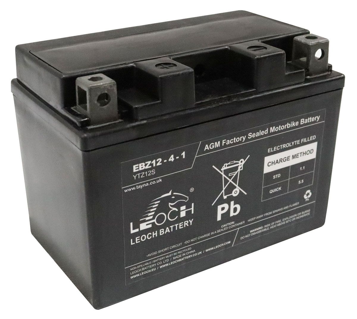 LEOCH LTZ12-4 POWERSTART AGM AKUMULATOR MOTOCYKLOWY EBZ12-4-1