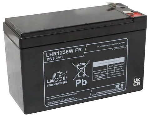 LEOCH LHR1236W AGM AKUMULATOR MOBILNY 12V 8,4AH