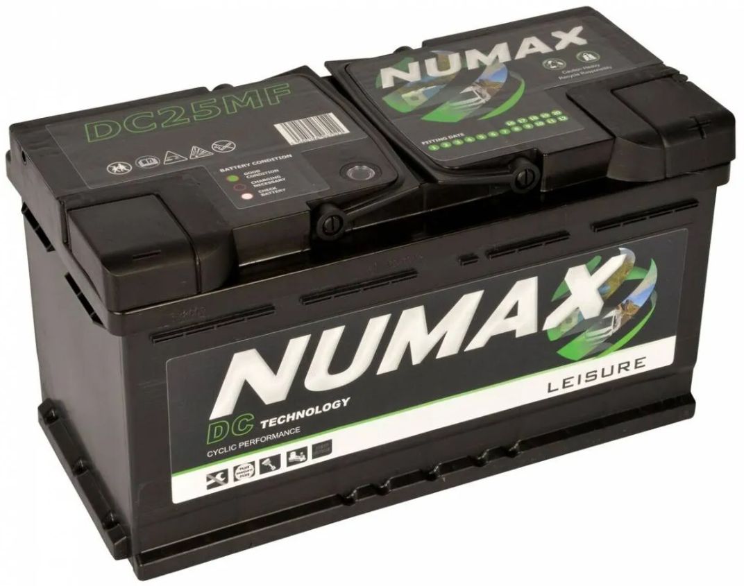 NUMAX DC25MF LEISURE BATTERY 12V 105AH