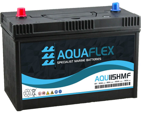AKUMULATOR MORSKI AQUAFLEX AQU115HMF 12V 90AH 115AH 150AH
