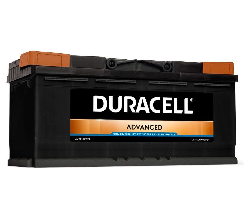DURACELL DA100 DURACELL ADVANCED AKUMULATOR SAMOCHODOWY 100Ah 850A TYP: 019