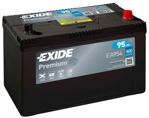 AKUMULATOR SAMOCHODOWY EXIDE EA954 PREMIUM 95Ah 800A TYP: 249H