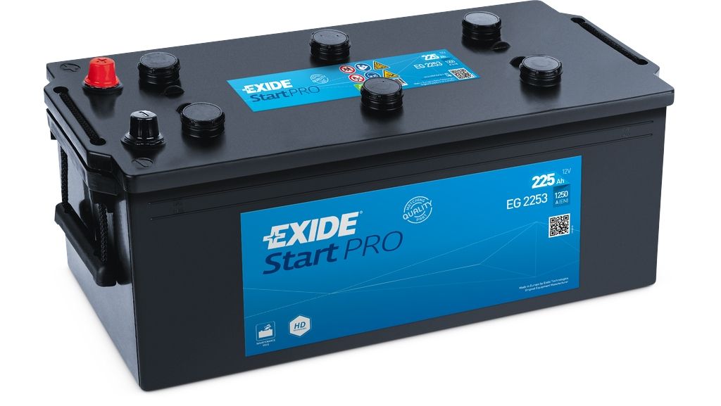 EXIDE W625SE START PRO CIĘŻKI KOMERCYJNY PROFESJONALNY AKUMULATOR 12V 225AH EG2253