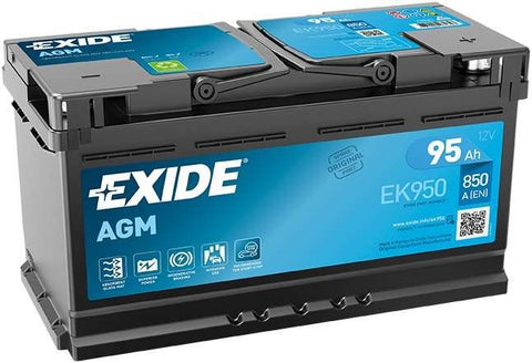 AKUMULATOR SAMOCHODOWY EXIDE EK950 AGM 95Ah 850A TYP: 017