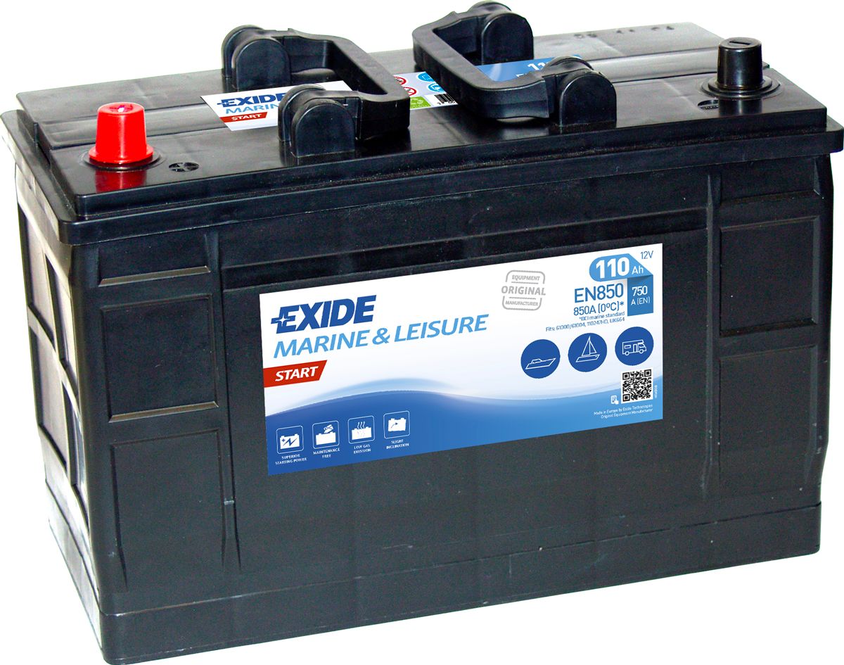 EXIDE EN850 MARINE LEISURE START BATTERY