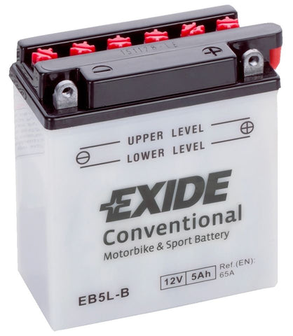 EXIDE EB5L-B 12V CONVENTIONAL MOTORCYCLE BATTERY