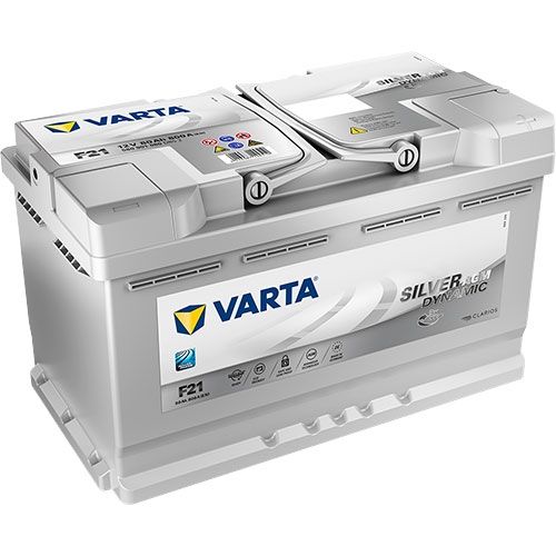 VARTA F21 VARTA SILVER CAR BATTERY 80Ah 800A TYPE: 115