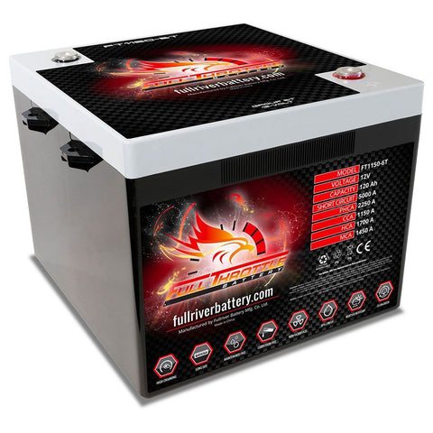 FULL THROTTLE FT1150-6T CAR BATTERY 120Ah 1150A
