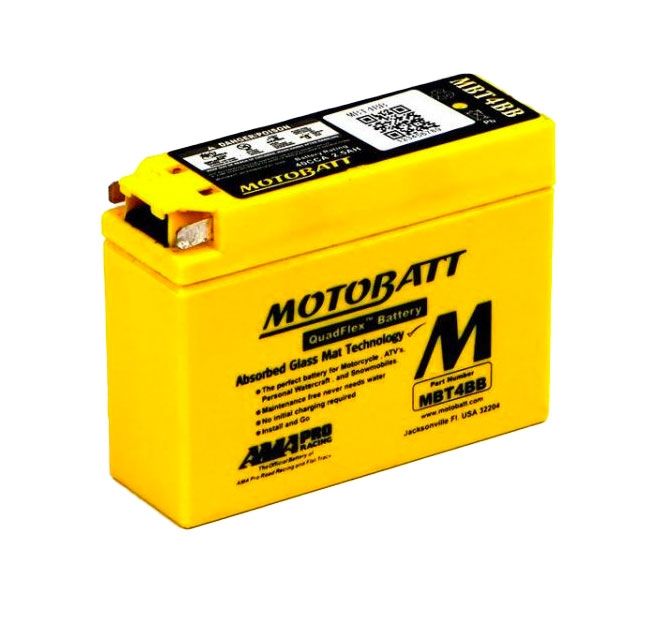 MOTOBATT MBT4BB QUADFLEX AGM AKUMULATOR ROWEROWY 12V 2.5AH