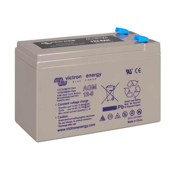 VICTRON ENERGY BAT212070084 AGM DEEP CYCLE BATTERY 12V 8AH