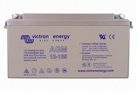 VICTRON ENERGY BAT412151084 AGM DEEP CYCLE BATTERY 12V 165AH
