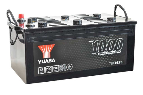 YUASA 625HD YBX1 SHD CARGO SUPER HEAVY DUTY BATTERY 12V 200AH YBX1625
