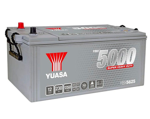 YUASA 725GM YBX5 SHD CARGO DEEP CYCLE GM BATTERY 12V 230AH YBX5625
