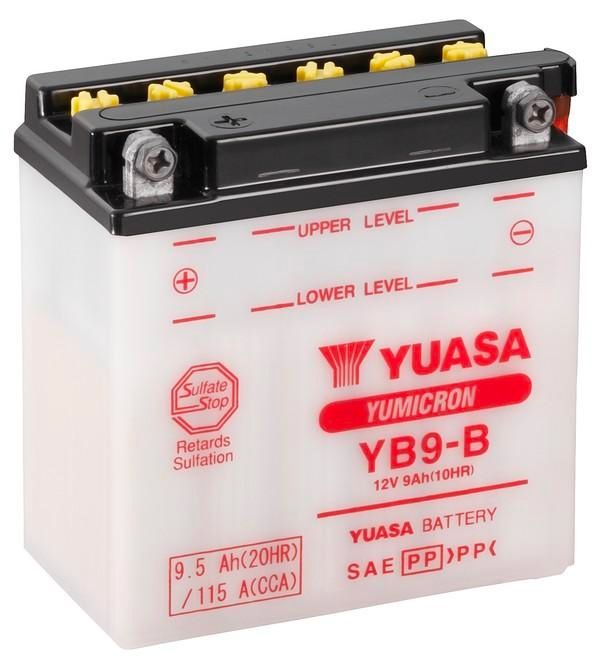 AKUMULATOR MOTOCYKLOWY YUASA YB9-B YUMICRON