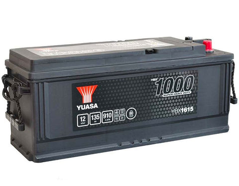 YUASA YBX1615 YBX1 SHD SUPER CIĘŻKA AKUMULATOR 12V 135AH