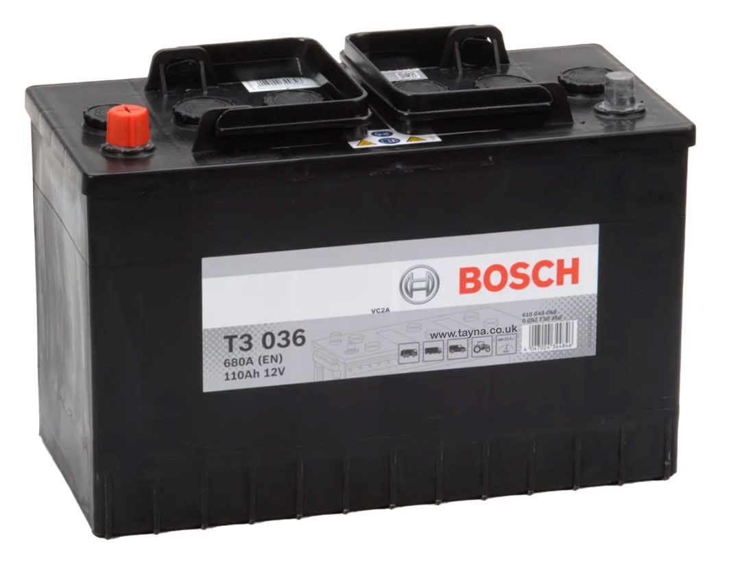 BOSCH T3 036 AKUMULATOR SAMOCHODOWY 12V 110AH TYP 664 T3036