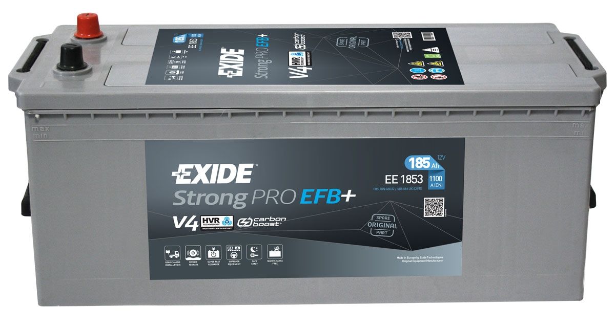 EXIDE EE1853 STRONG PRO EFB+ KOMERCYJNY AKUMULATOR 12V 185AH