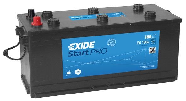EXIDE W620SE-OPP START PRO CIĘŻKI KOMERCYJNY PROFESJONALNY AKUMULATOR 12V 180AH EG1806