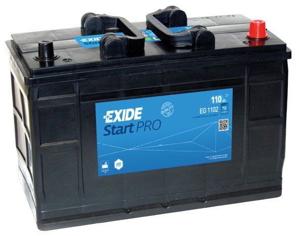 EXIDE W667SE START PRO CIĘŻKI KOMERCYJNY PROFESJONALNY AKUMULATOR 12V 110AH EG1102