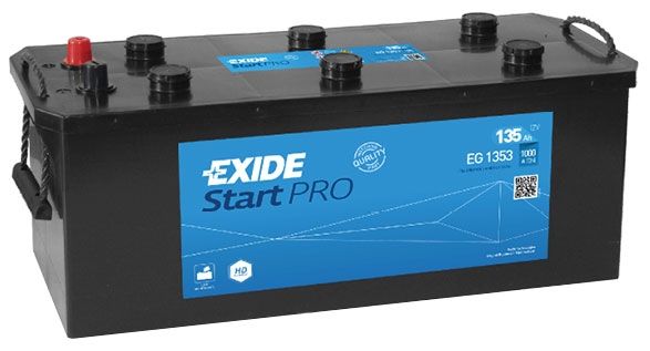EXIDE W622SE START PRO CIĘŻKI KOMERCYJNY PROFESJONALNY AKUMULATOR 12V 135AH EG1353