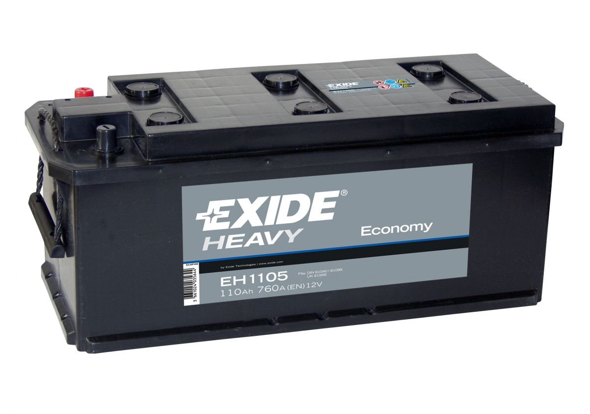 AKUMULATOR EKONOMICZNY EXIDE EH1105 12V 110AH