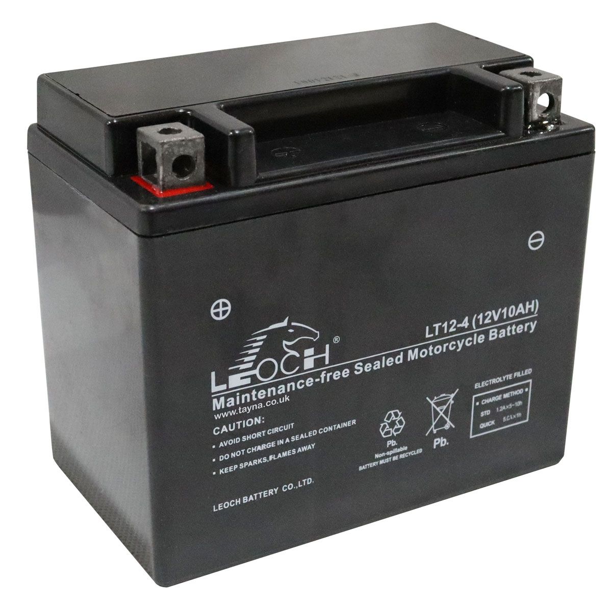 LEOCH LT12-4 POWERSTART AGM AKUMULATOR MOTOCYKLOWY EB12-4-1 LTX12-BS