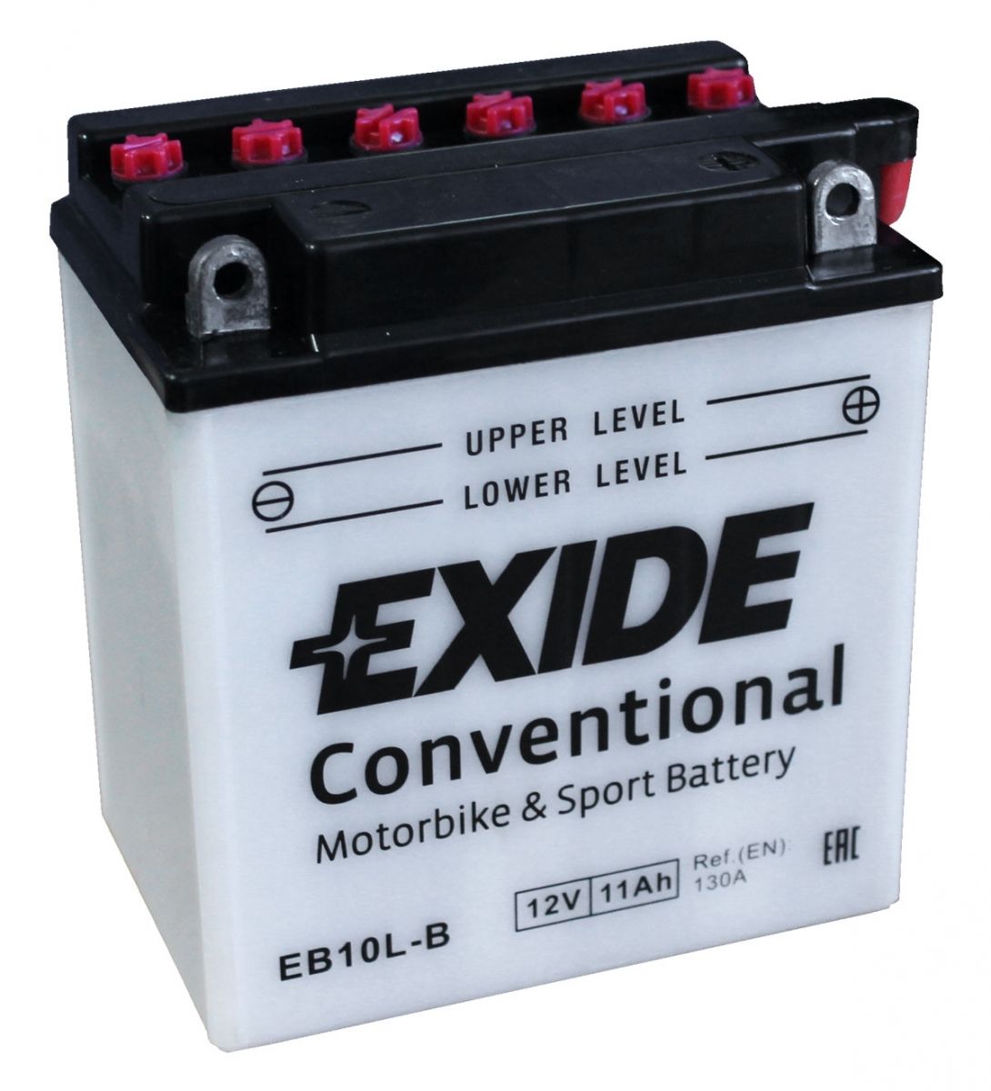 EXIDE EB10L-B 12V CONVENTIONAL MOTORCYCLE BATTERY