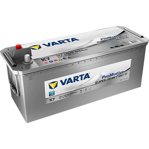 VARTA 612SHD (K7) PROMOTIVE SUPER HEAVY DUTY BATTERY 12V 145AH 645400080
