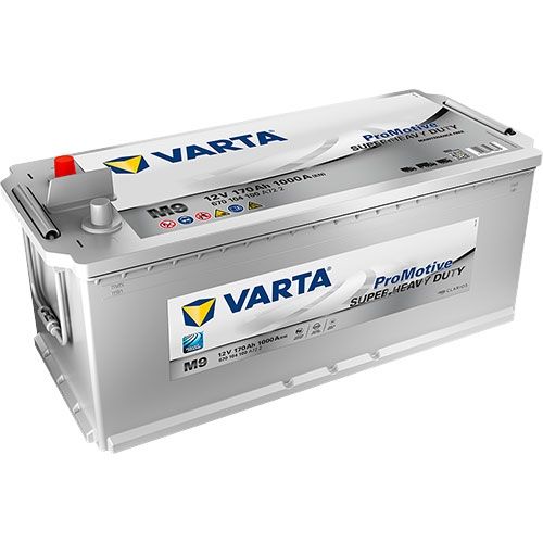 VARTA 629H (M9) PROMOCYJNY SUPER WYTRZYMAŁY AKUMULATOR 12V 170AH 670104100
