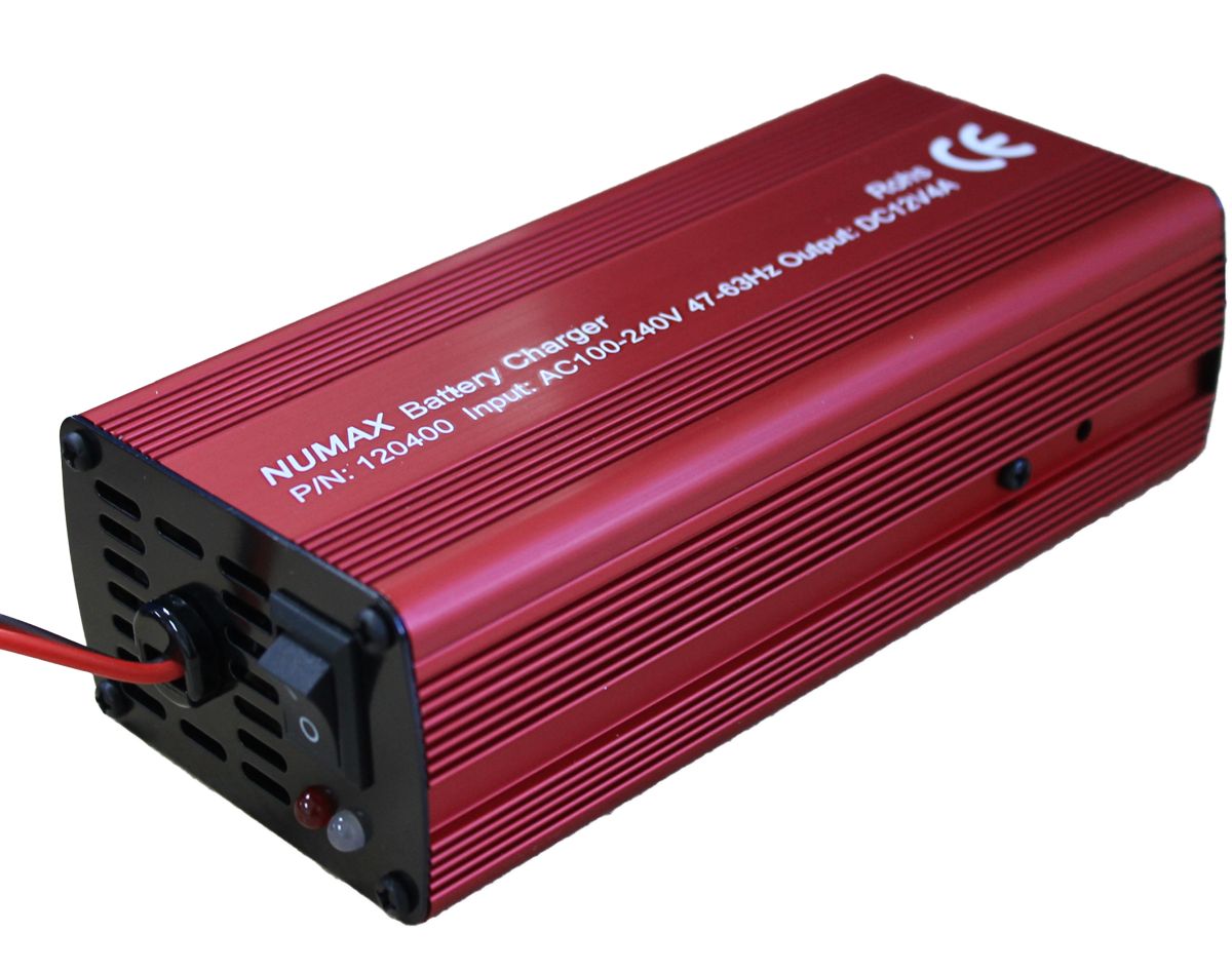 NUMAX GOLF BATTERY CHARGER 12V 4A