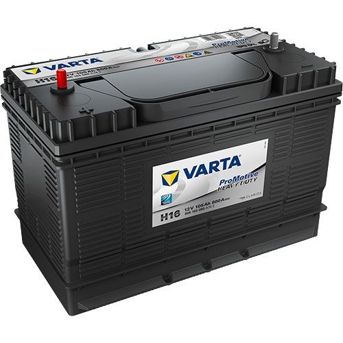 VARTA H16 PROMOTIVE HEAVY DUTY COMMERCIAL BATTERY 12V 105AH - 605 103 080