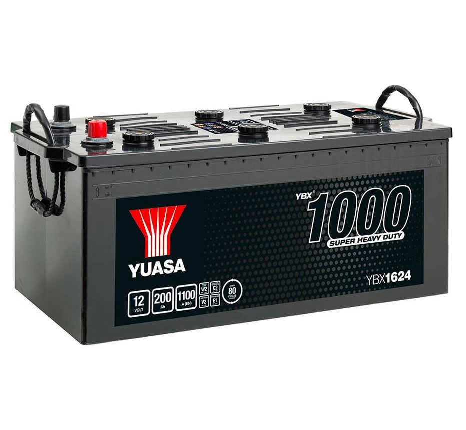 YUASA 624HD YBX1 SHD CARGO SUPER HEAVY DUTY BATTERY 12V 200AH YBX1624