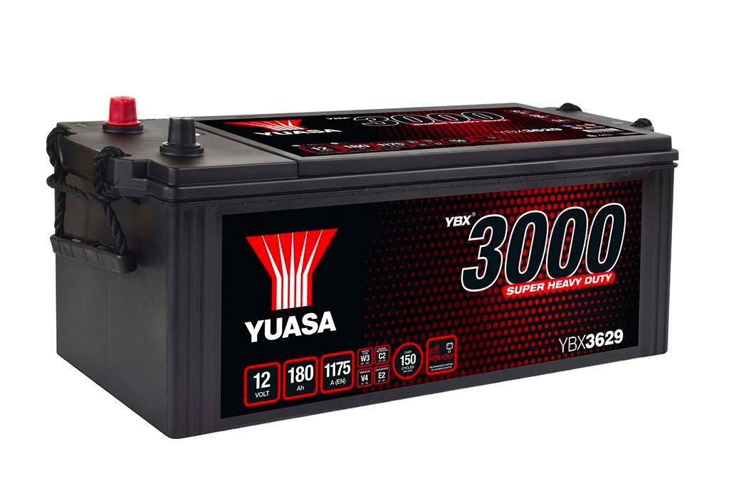 YUASA YBX3629 YBX3 SHD SUPER HEAVY DUTY BATTERY 629SHD