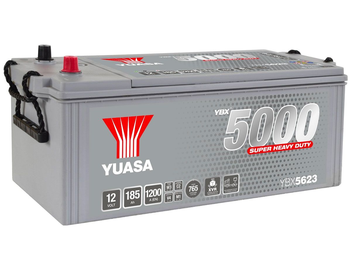 YUASA 723GM YBX5 SHD CARGO DEEP CYCLE GM BATTERY 12V 185AH YBX5623
